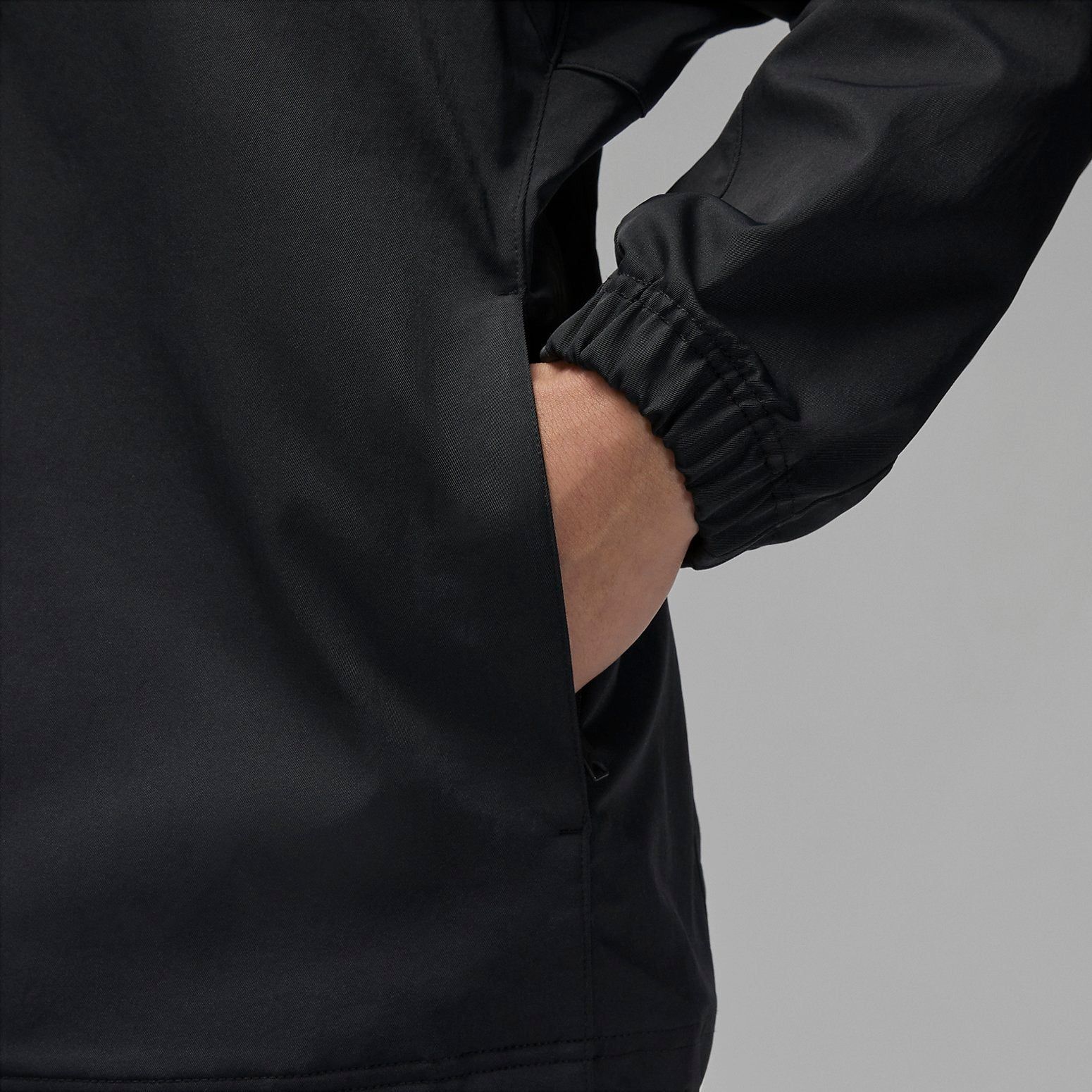 Air Jordan Sport Golf Jacket Asia Sizing 'Black' DZ0556-010 sold by KicksCrew product image thumbnail 3