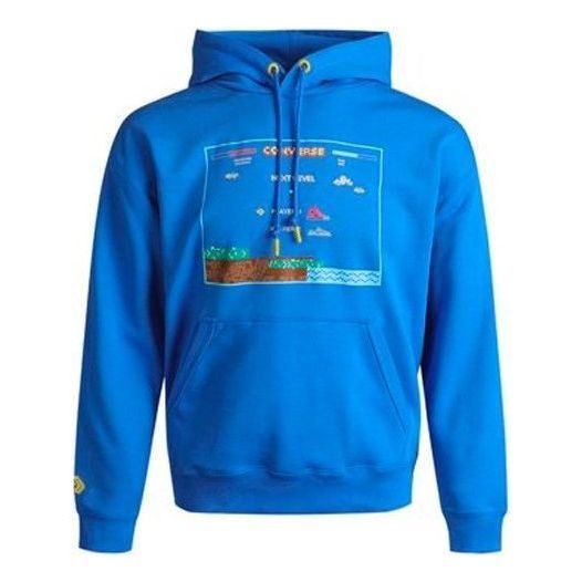 Converse Video Game Graphic Hoodie 'Blue' 10022413-A02 sold by KicksCrew
