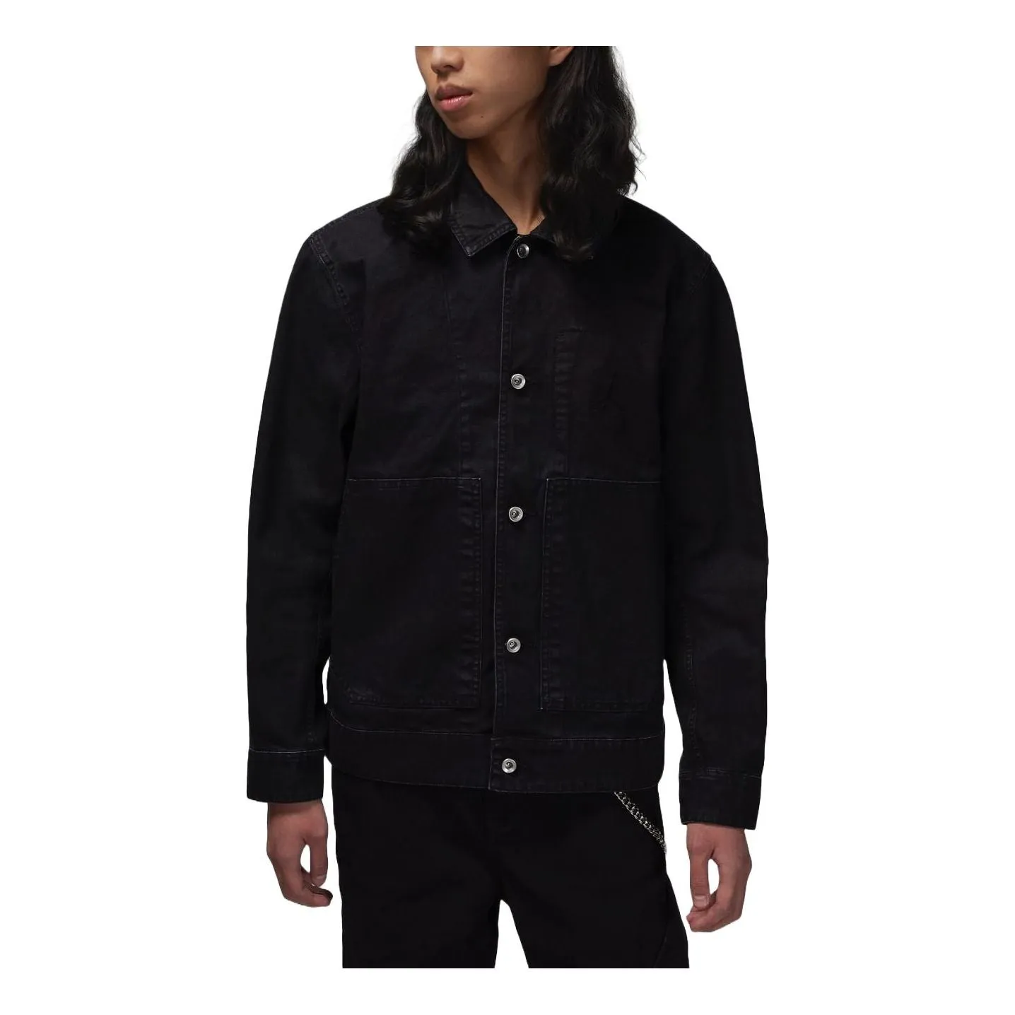 Air Jordan Essentials Chicago Jacket Asia Sizing 'Black' FN4528-010 sold by KicksCrew