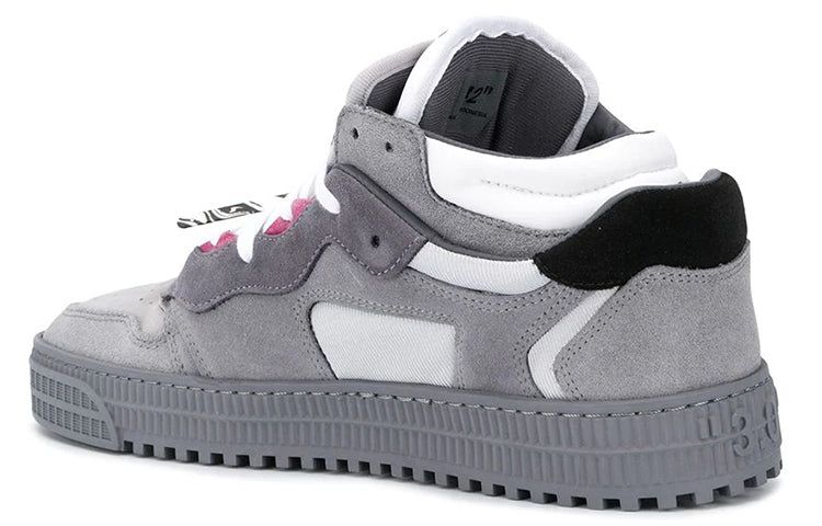 Off-White Off-Court Low Top Sneaker 'Grey White Green' OMIA151F20LEA0010551 sold by KicksCrew product image thumbnail 4