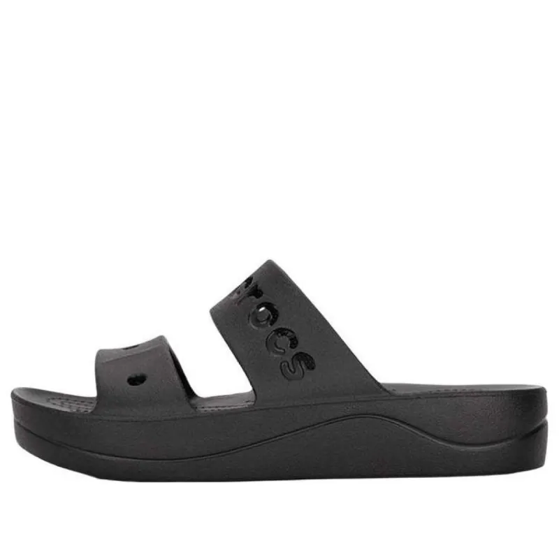 (WMNS) Crocs Baya Platform Sandals 'Core Black' 208188 sold by KicksCrew
