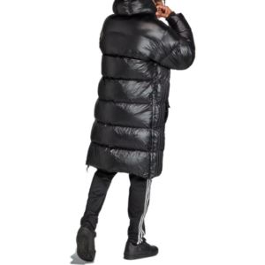 adidas Long Down Puffer Jacket 'Black' IR7135 sold by KicksCrew