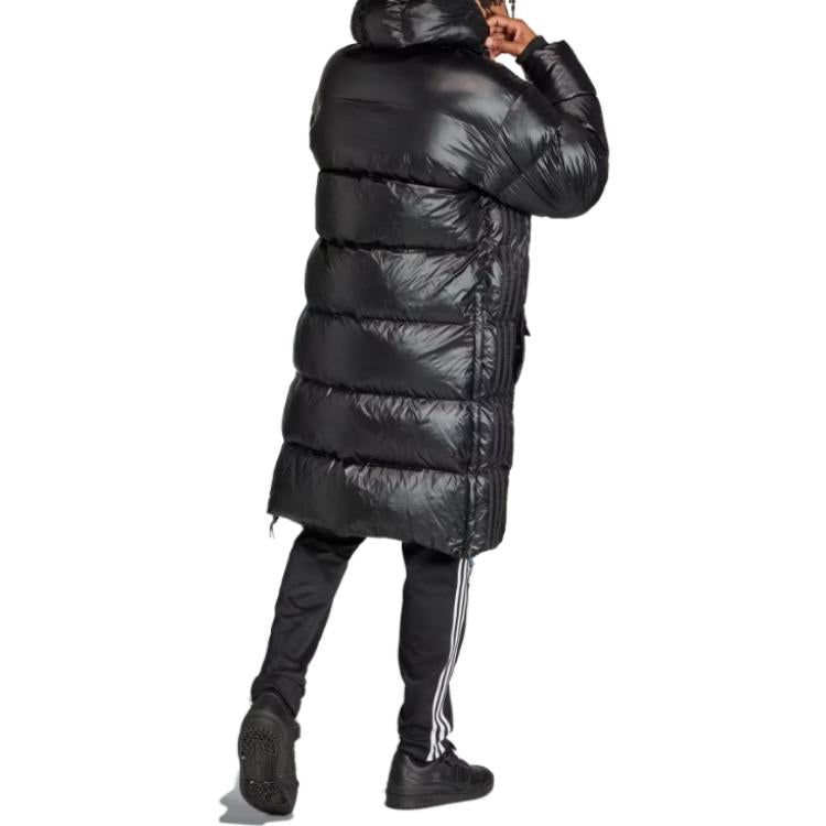adidas Long Down Puffer Jacket 'Black' IR7135 sold by KicksCrew product image thumbnail 3