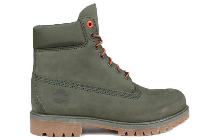 Timberland Premium 6 Inch Waterproof Boots 'Dark Green' A1QY1W sold by KicksCrew product image thumbnail 2