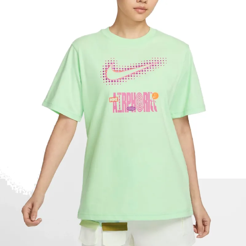 (WMNS) Nike Sportswear Graphic T-Shirt 'Green Pink' FV4263-376 sold by KicksCrew