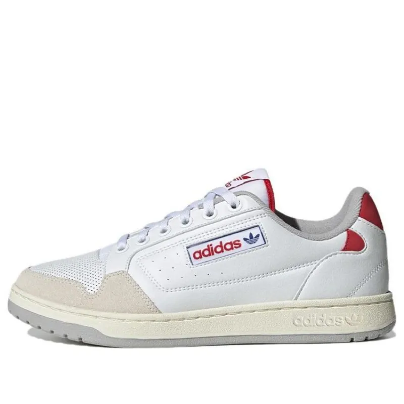 Adidas NY 90 Shoes 'Cloud White Vivid Red' GX4393 sold by KicksCrew
