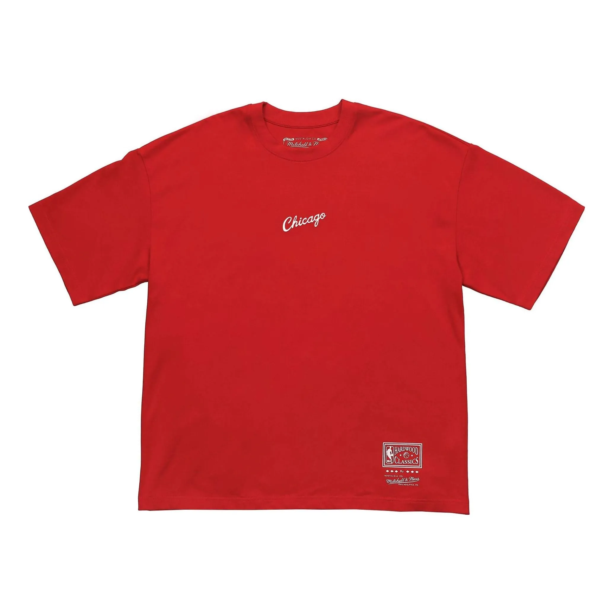 Mitchell & Ness x NBA Team T-shirt 'Chicago Bulls' MNJYSST230083-RED sold by KicksCrew