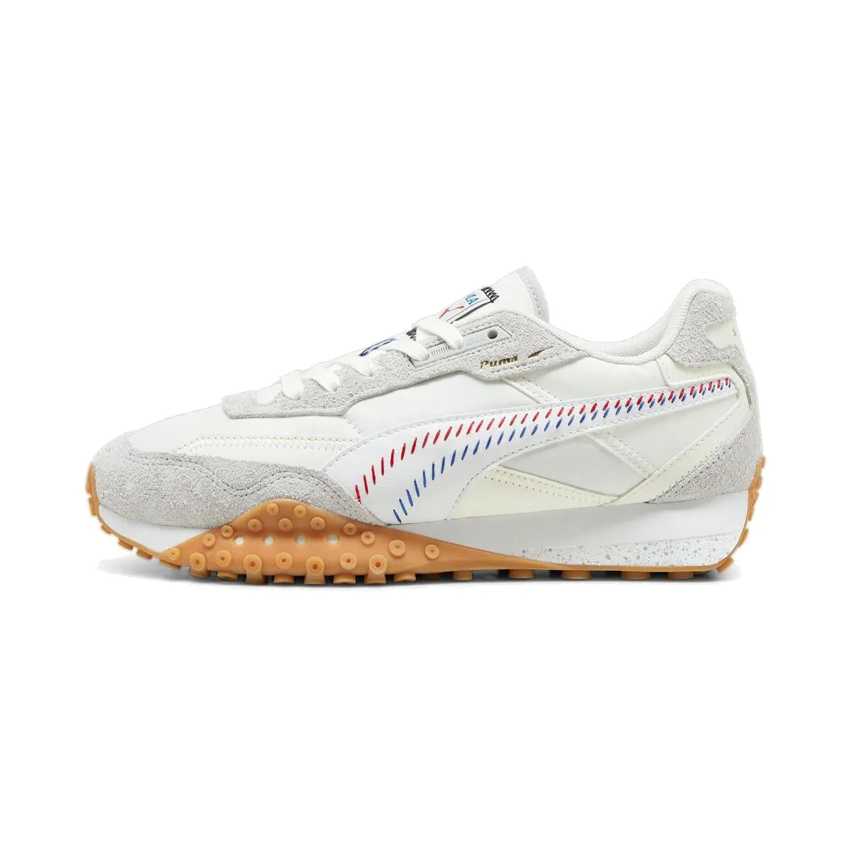 PUMA Blaktop Rider Premium Athletics 'White Brown' 398196-01 sold by KicksCrew