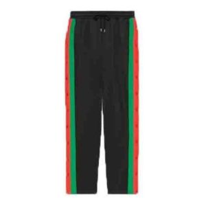 Gucci Gucci Light Neoprane Track Bottoms 'Black' 715186