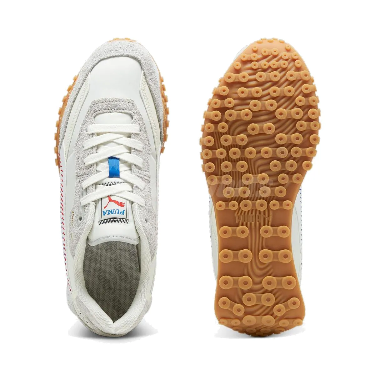 PUMA Blaktop Rider Premium Athletics 'White Brown' 398196-01 sold by KicksCrew product image thumbnail 4