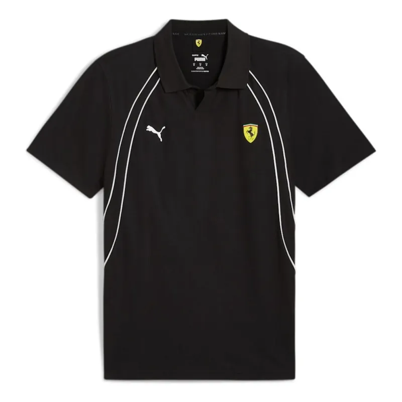 PUMA Scuderia Ferrari Race Polo Shirt 'Black' 627048-01 sold by KicksCrew