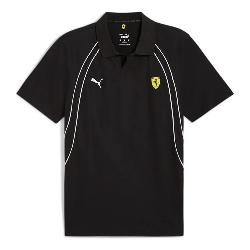 PUMA Scuderia Ferrari Race Polo Shirt 'Black' 627048-01 sold by KicksCrew