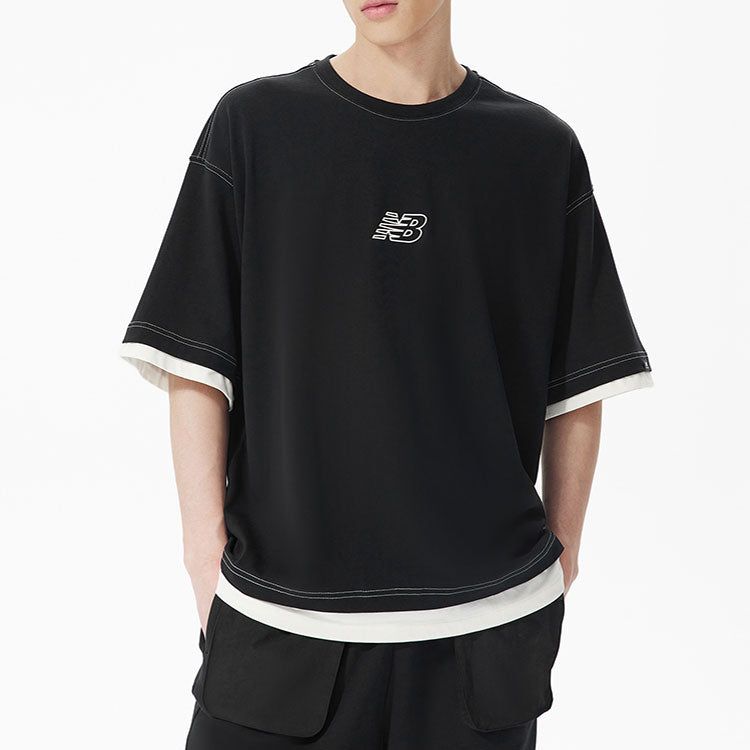 New Balance Essentials Logo T-shirt 'Black' AMT22363-BK sold by KicksCrew product image thumbnail 4