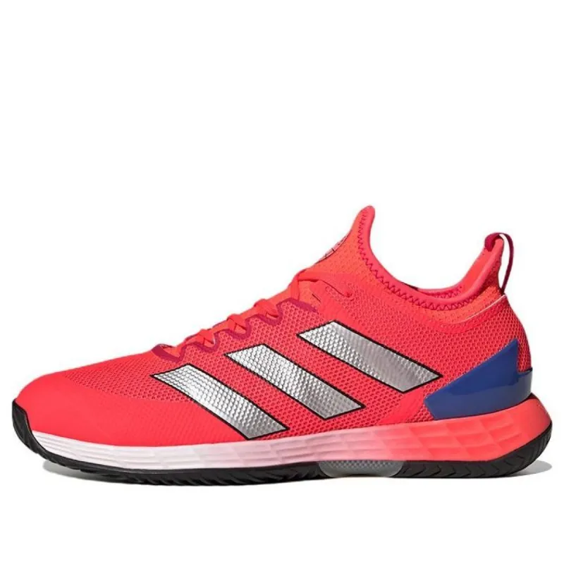 Adidas Adizero Ubersonic 4 Tennis Shoes 'Solar Red Silver Lucid Blue' HQ8379 sold by KicksCrew