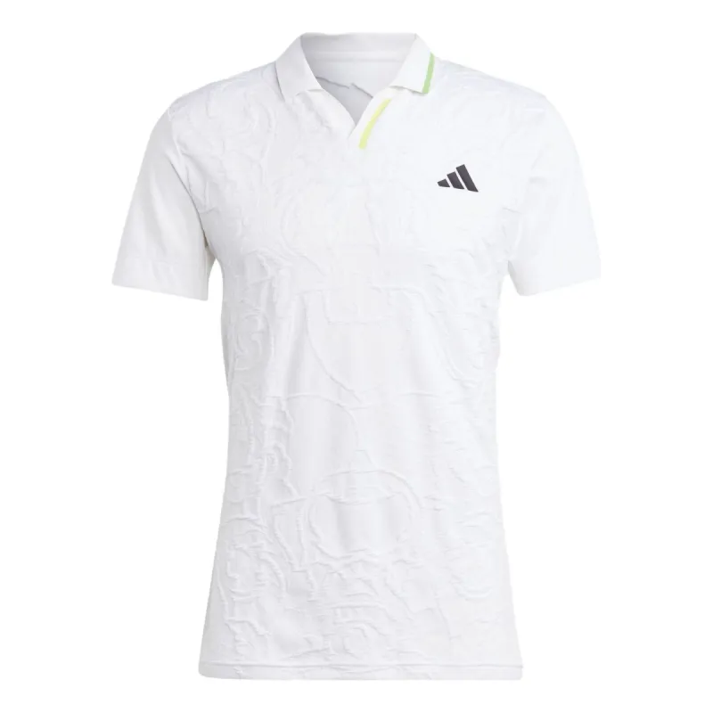 adidas AEROREADY FreeLift Pro Tennis Polo Shirt 'White' IA7099 sold by KicksCrew