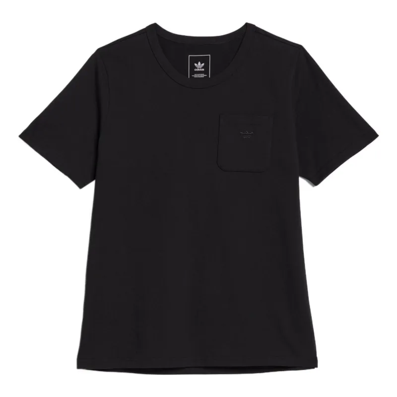 adidas Original Shmoofoil Heavyweight Pocket Tee 'Black' HM6859 sold by KicksCrew