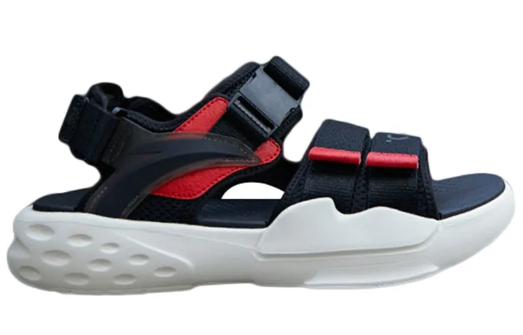 ANTA C37 Sandals 'Black Red' 912126961-2 sold by KicksCrew product image thumbnail 2