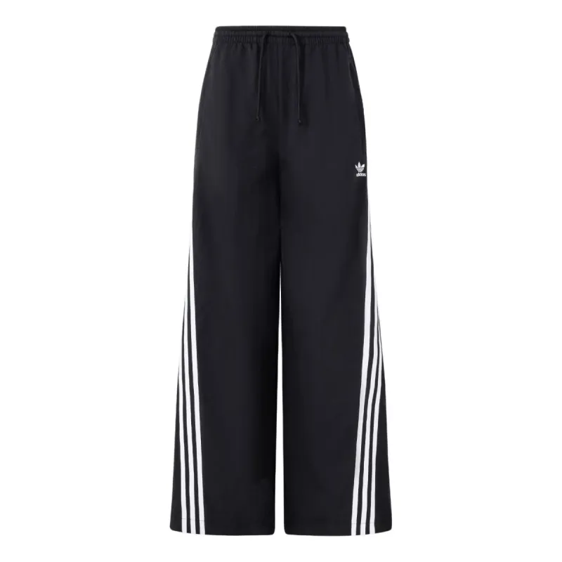 (WMNS) adidas Originals Oversize Track Pants 'Black White' JJ3359 sold by KicksCrew