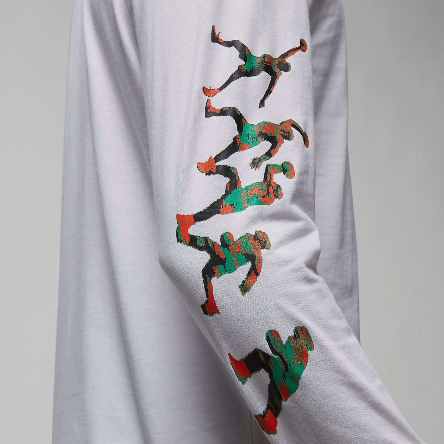 Air Jordan Brand Long-Sleeve T-Shirt 'White' FB7456-100 sold by KicksCrew product image thumbnail 4