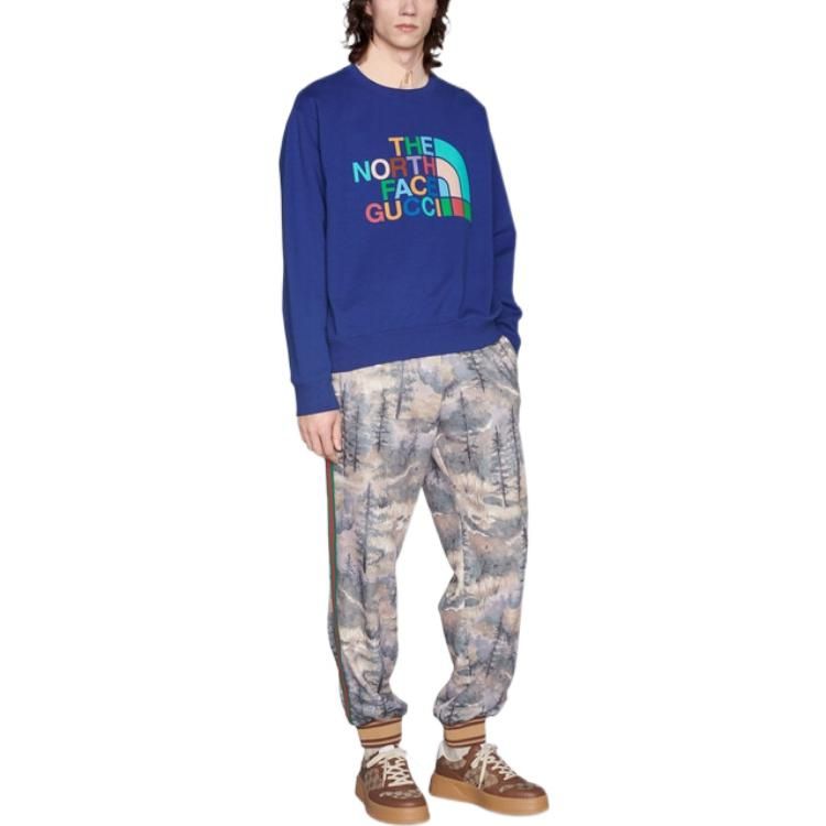 Gucci x The North Face Sweatshirt 'Blue' 626990-XJDTY-4120 sold by KicksCrew product image thumbnail 2