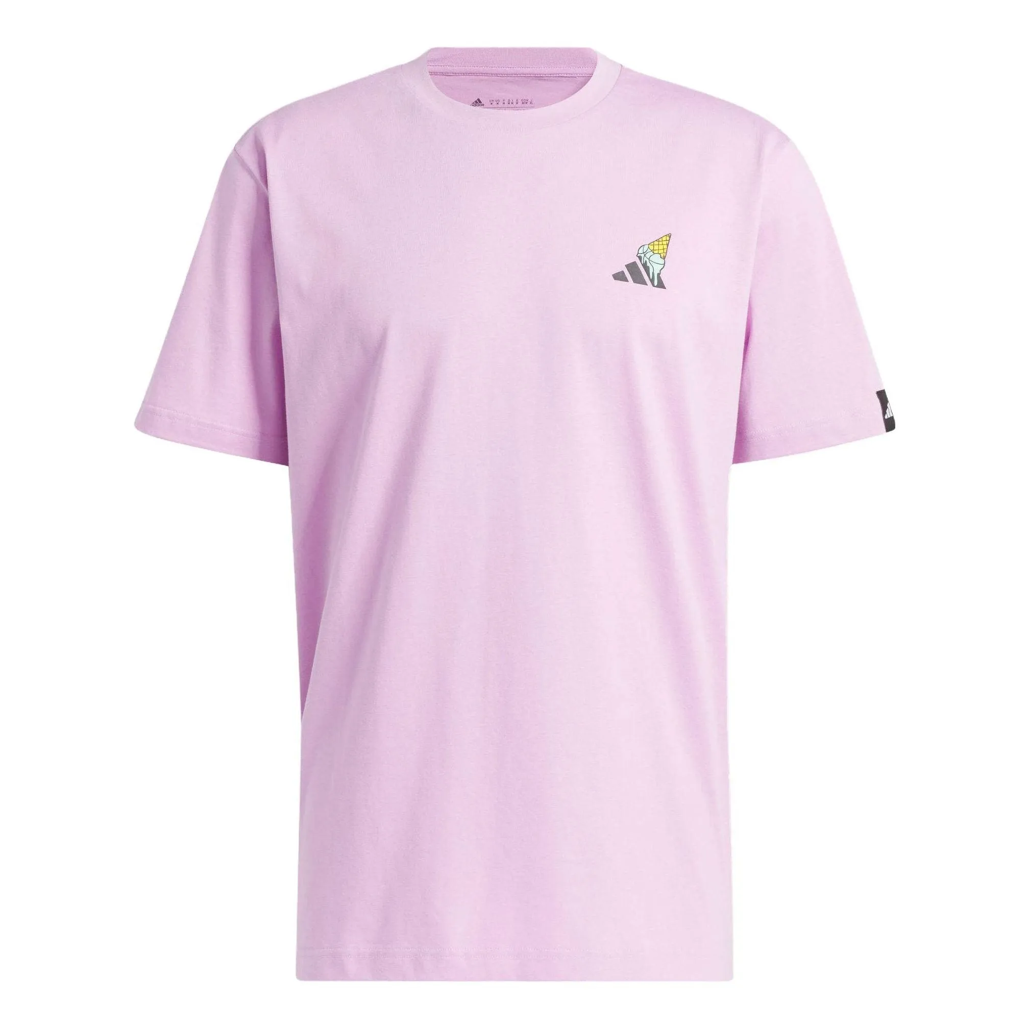 adidas Ice Cream Hoops Logo T-Shirt 'Pink' IN7443 sold by KicksCrew