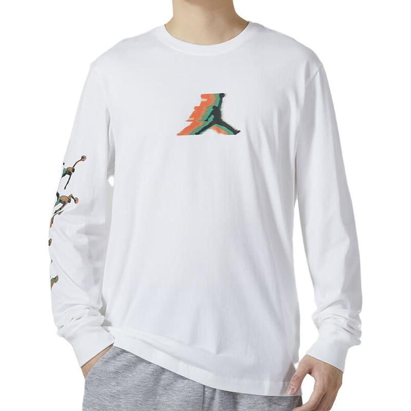 Air Jordan Brand Long-Sleeve T-Shirt 'White' FB7456-100 sold by KicksCrew product image thumbnail 3