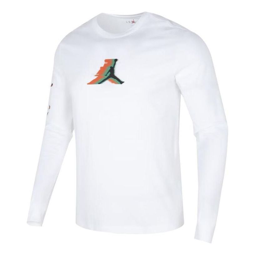 Air Jordan Brand Long-Sleeve T-Shirt 'White' FB7456-100 sold by KicksCrew