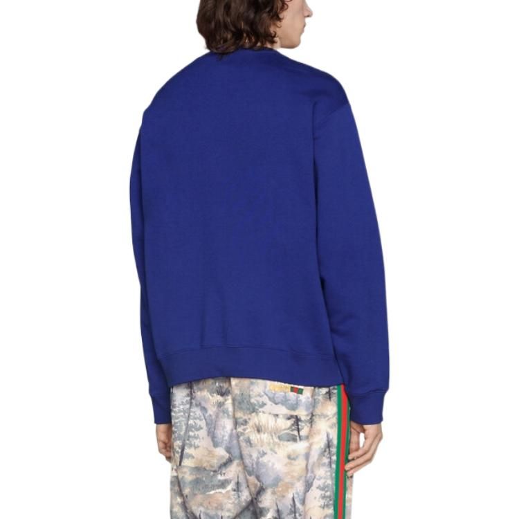 Gucci x The North Face Sweatshirt 'Blue' 626990-XJDTY-4120 sold by KicksCrew product image thumbnail 4