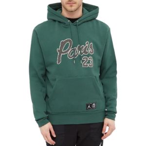 Air Jordan x PSG Popover Statement Hoodie 'Noble Green' DB6496-333 sold by KicksCrew