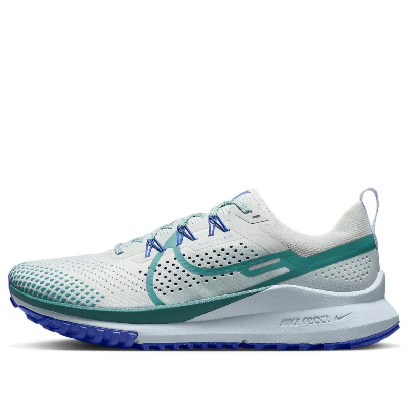 Nike React Pegasus Trail 4 'Light Silver Racer Blue Football Grey Mineral Teal' DJ6158-005 sold by KicksCrew