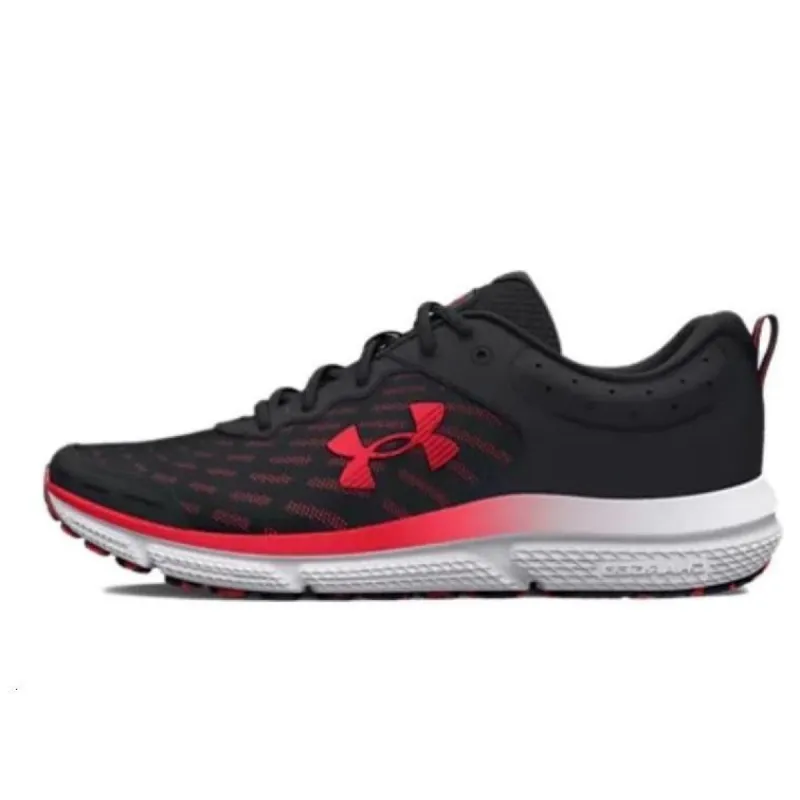 Under Armour Charged Assert 10 'Black Red' 3026175-006 sold by KicksCrew