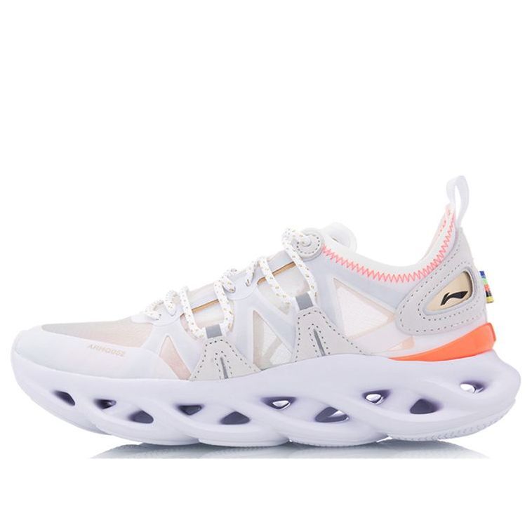 (WMNS) Li-Ning Arc 'White Orange' ARHQ052-4 sold by KicksCrew