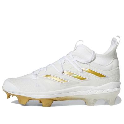 adidas Adizero Afterburner NWV TPU 'White Gold Metallic' GZ6513 sold by KicksCrew