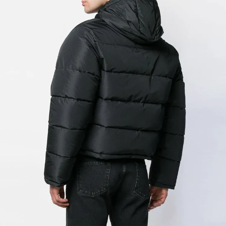 Balenciaga Small Logo Print Down Jacket 'Black' 556231TYD331000 sold by KicksCrew product image thumbnail 4