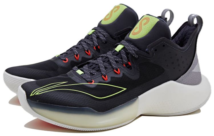 Li-Ning Sonic 8 Low PE 'Black White' ABAQ035-V sold by KicksCrew product image thumbnail 4