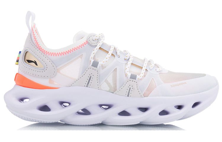 (WMNS) Li-Ning Arc 'White Orange' ARHQ052-4 sold by KicksCrew product image thumbnail 2