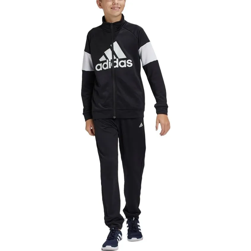 (GS) adidas Badge of Sport Track Suit Asia Sizing 'Black White' DV1740 sold by KicksCrew product image thumbnail 3
