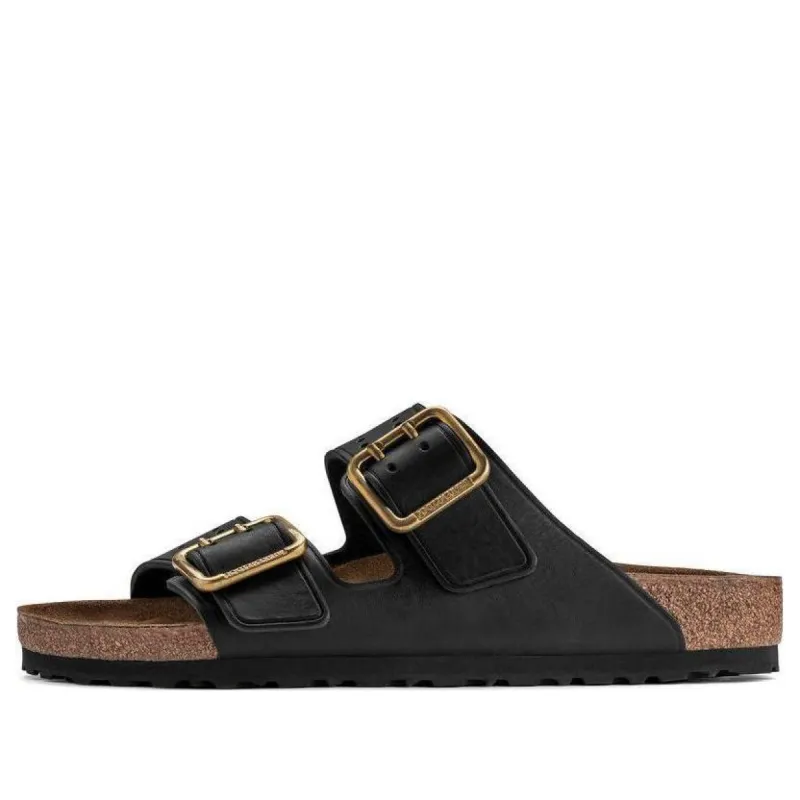 Birkenstock Arizona Bold Leather Sandals 'Black' 1022604 sold by KicksCrew