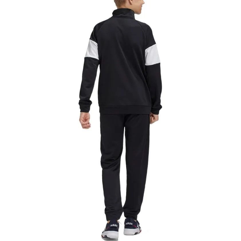 (GS) adidas Badge of Sport Track Suit Asia Sizing 'Black White' DV1740 sold by KicksCrew product image thumbnail 4