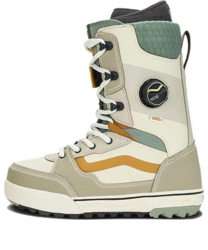 Vans Invado Pro Snowboard Boots 'Beige Green' VN0A54FNY2B sold by KicksCrew