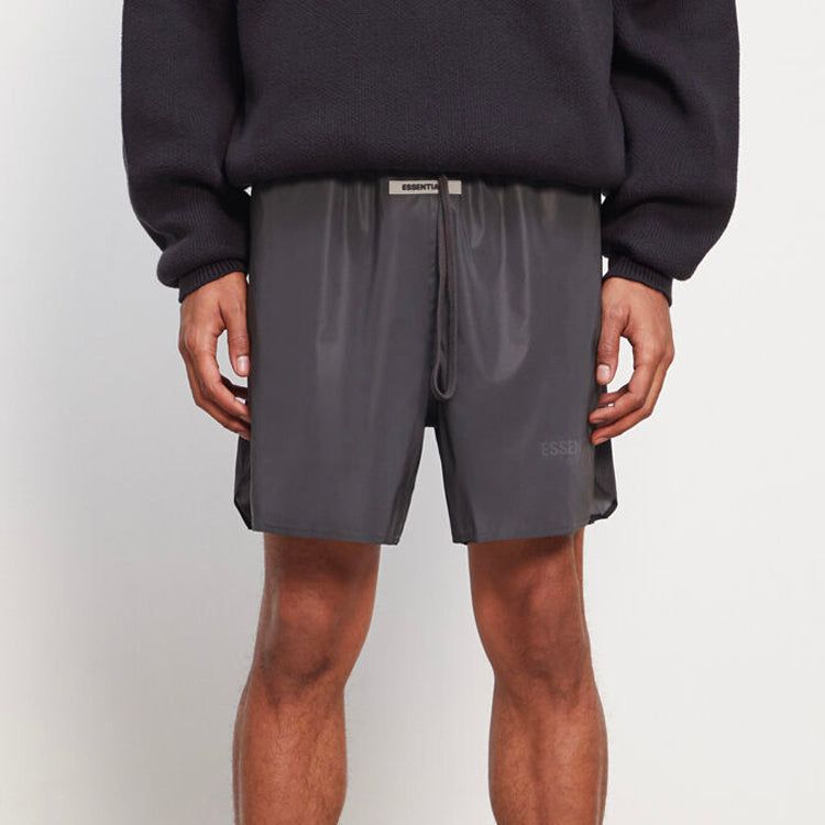 Fear of God Essentials FW20 Reflective Volley Shorts 'Black' 0160250500082001 sold by KicksCrew product image thumbnail 2
