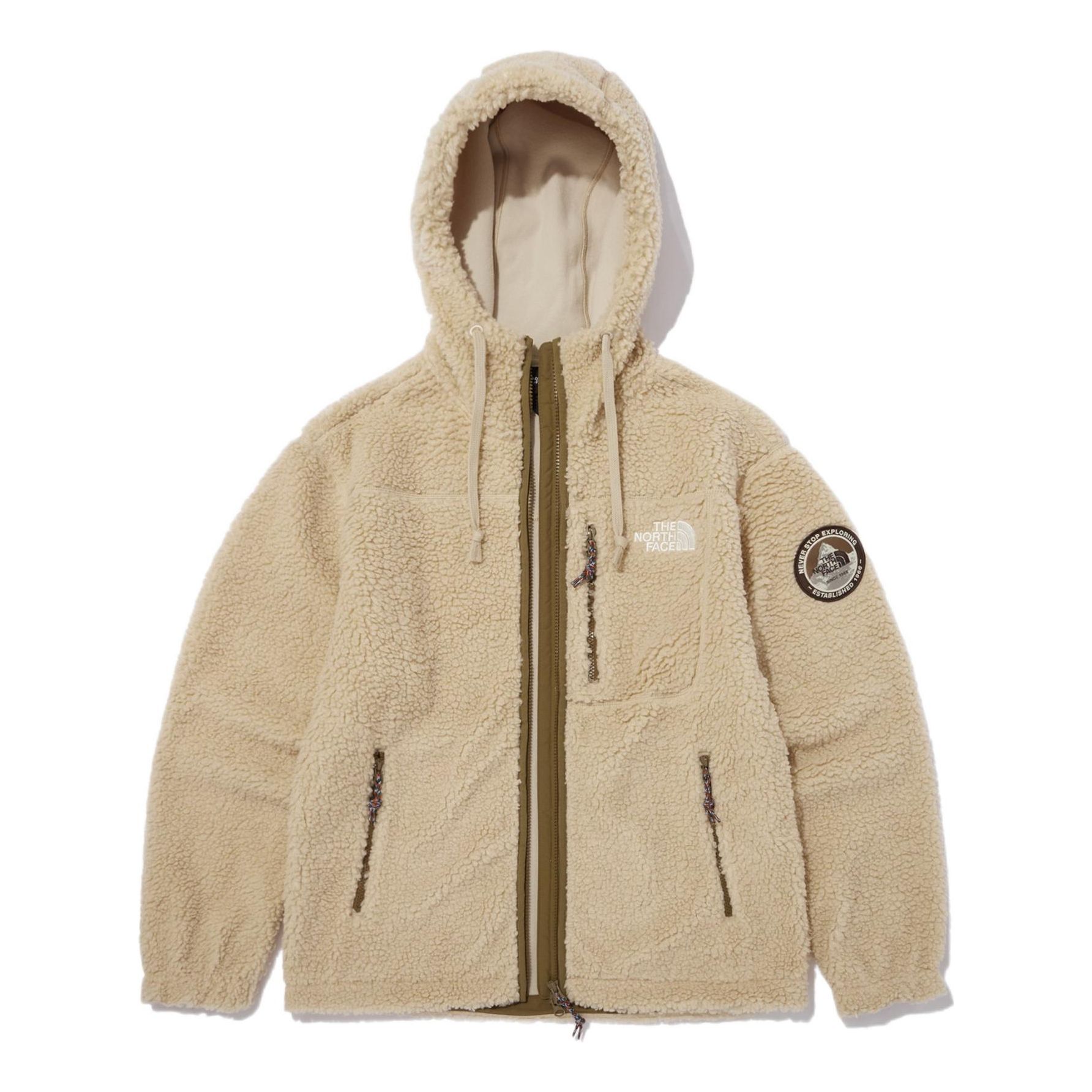 THE NORTH FACE Fleece Jacket 'Brown' NJ4FN57C sold by KicksCrew