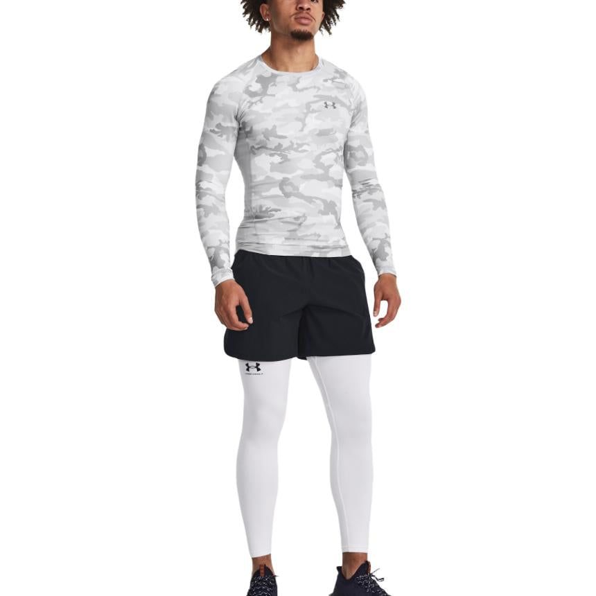 Under Armour ColdGear Infrared Compression Printed Crew 'Grey Silver' 1381744-011 sold by KicksCrew product image thumbnail 3