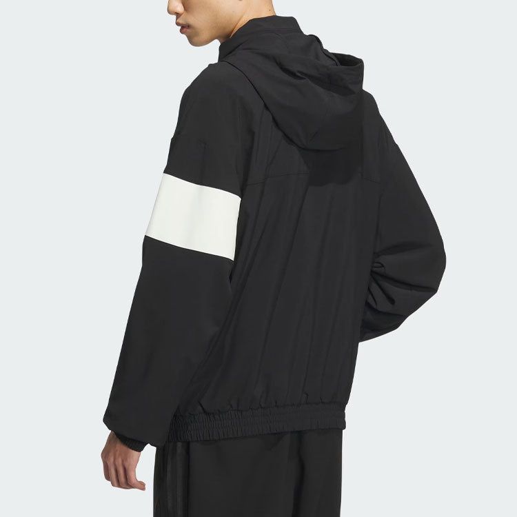 Adidas Originals Rifta Windbreaker Jackets 'Black White' IU4793 sold by KicksCrew product image thumbnail 3