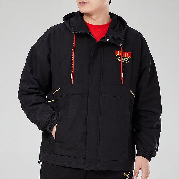 Puma YOTOX Jacket 'Black Red' 531297-01 sold by KicksCrew product image thumbnail 3