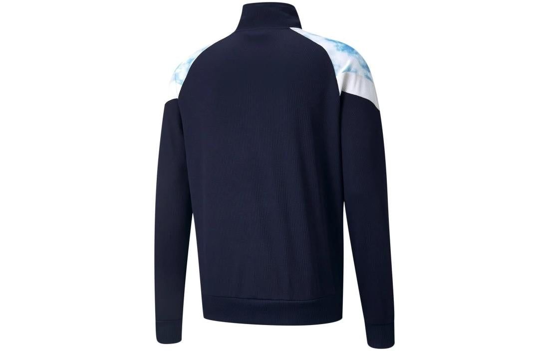 Puma MCFC Iconic MCS Mesh Track Jacket 'Blue' 765202-05 sold by KicksCrew product image thumbnail 2