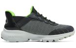 (GS) Skechers Slip-ins Razor Flex Air Sneaker 'Grey Black Green' 403839L-CCBK sold by KicksCrew