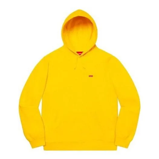 Supreme Small Box Hooded Sweatshirt 'Yellow' SUP-SS20-692 sold by KicksCrew