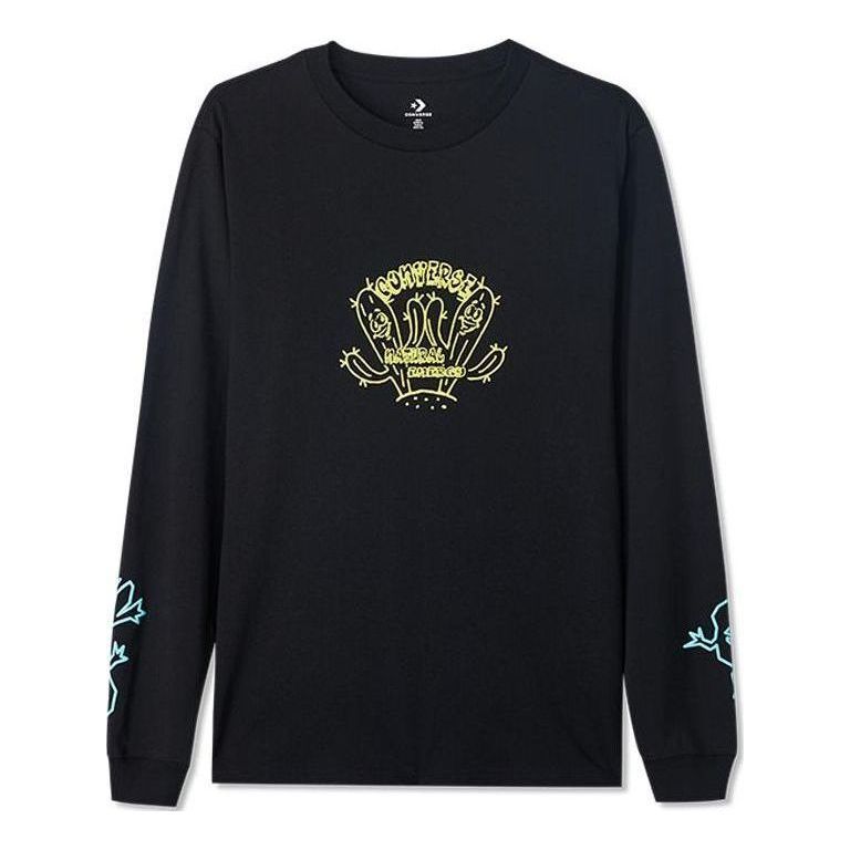 Converse Cactus Graphic Long Sleeve Tee 'Black' 10023771-A01 sold by KicksCrew