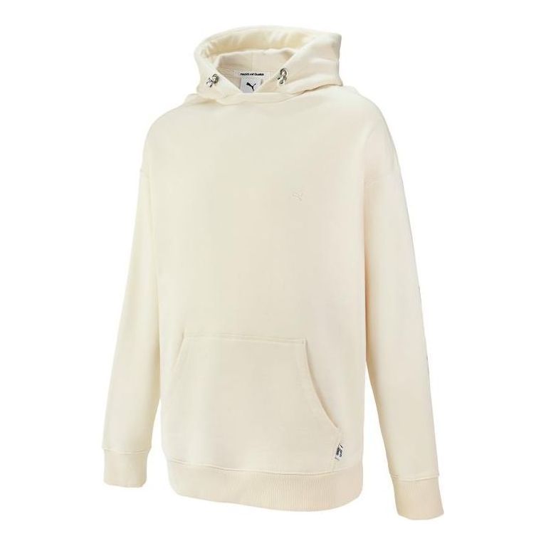 Puma MMQ Logo Hoodie 'White' 536596-65 sold by KicksCrew